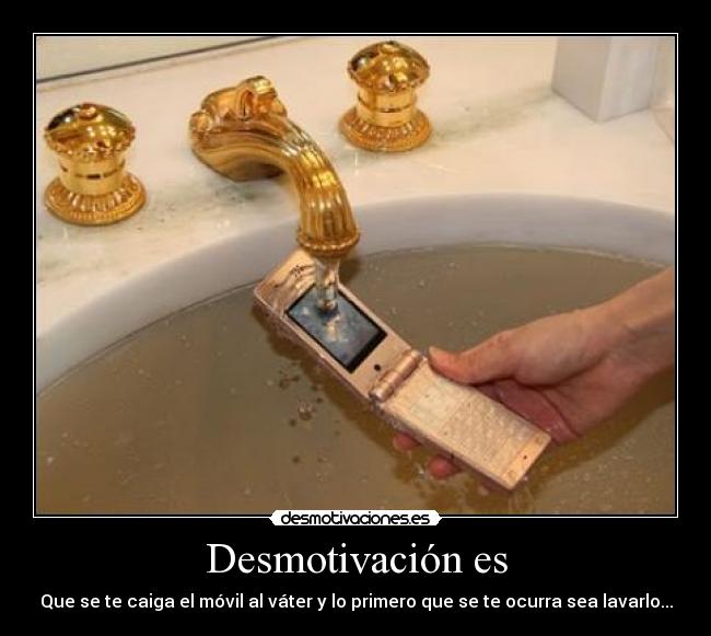 carteles movil agua desmotivaciones
