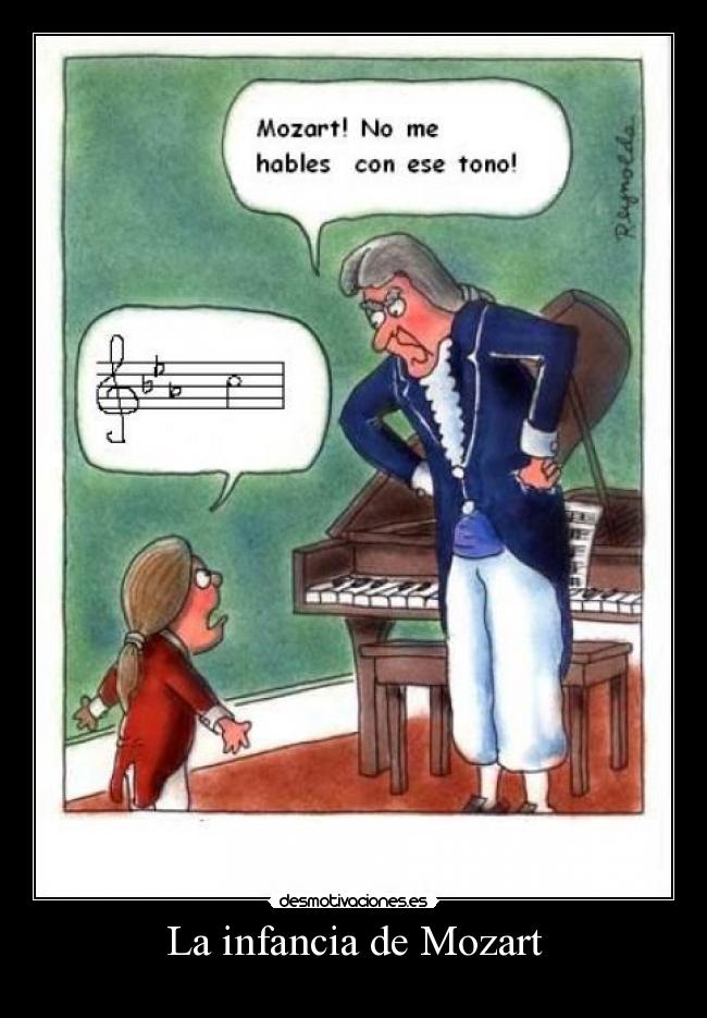 La infancia de Mozart - 