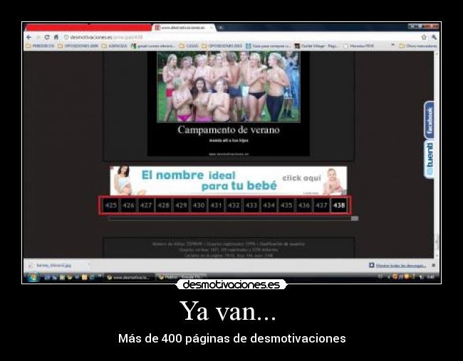 Ya van... - Más de 400 páginas de desmotivaciones