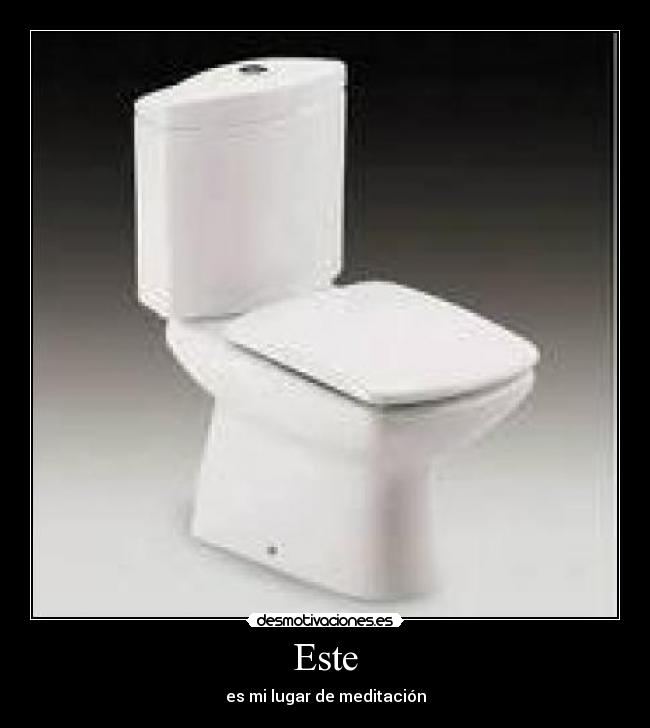 Este - es mi lugar de meditación