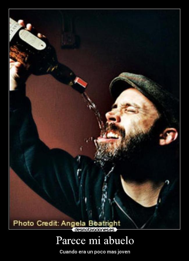 Parece mi abuelo - Cuando era un poco mas joven