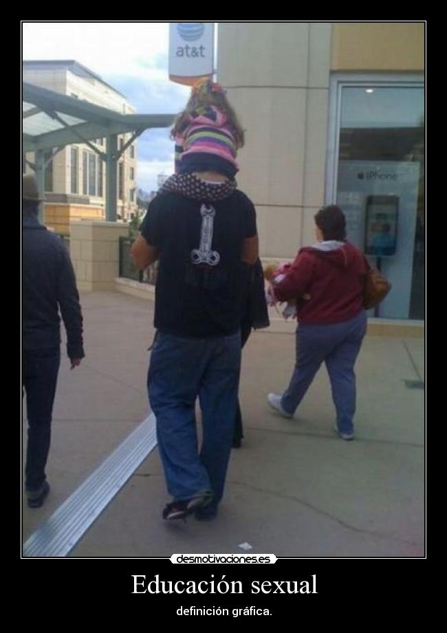 Educación sexual - definición gráfica.