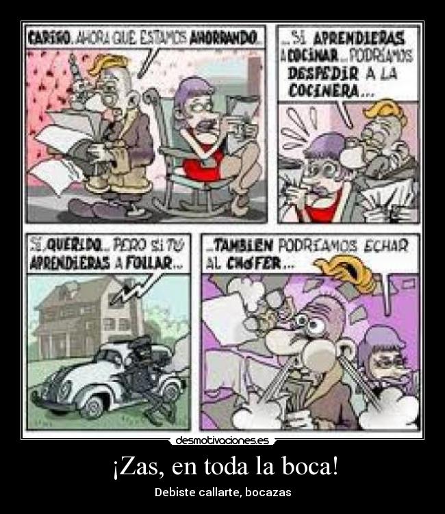 ¡Zas, en toda la boca! - 