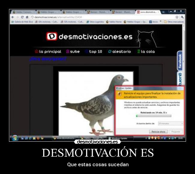 DESMOTIVACIÓN ES - Que estas cosas sucedan