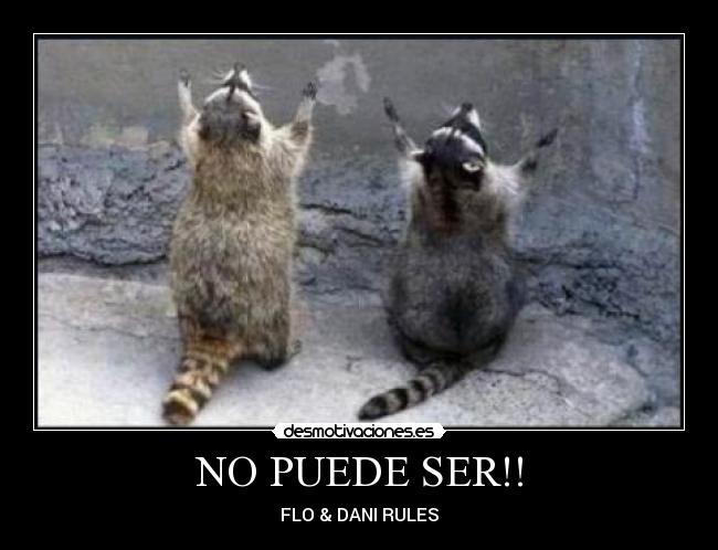 NO PUEDE SER!! - 