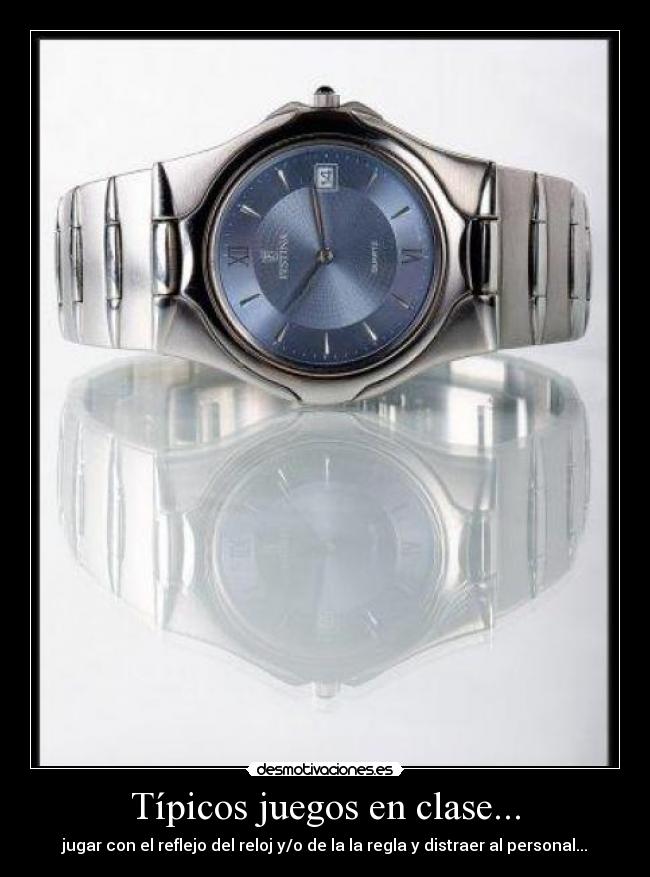 Típicos juegos en clase... -