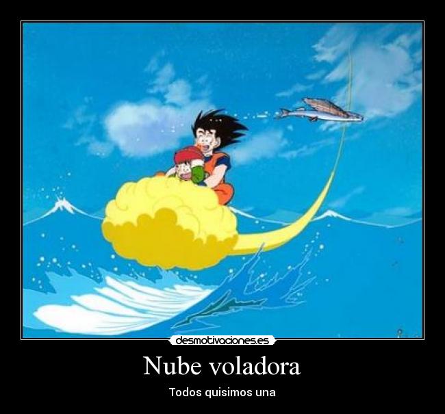 Nube voladora -