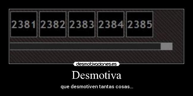 Desmotiva -