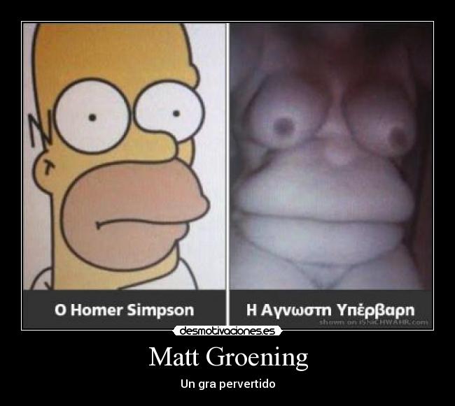 Matt Groening - Un gra pervertido