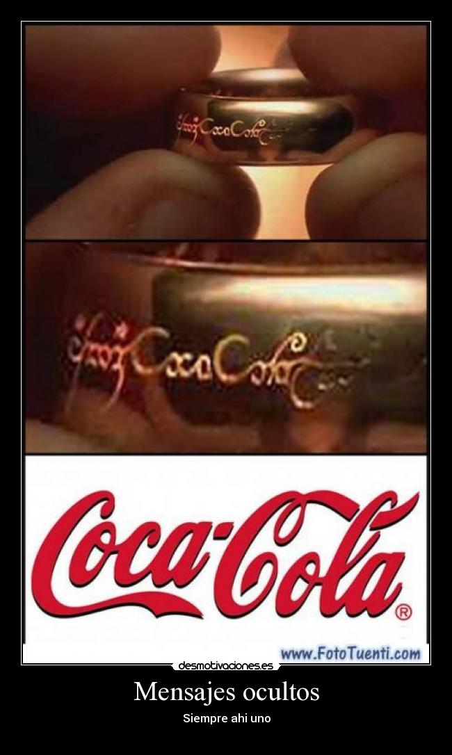 Mensajes ocultos - Siempre ahi uno