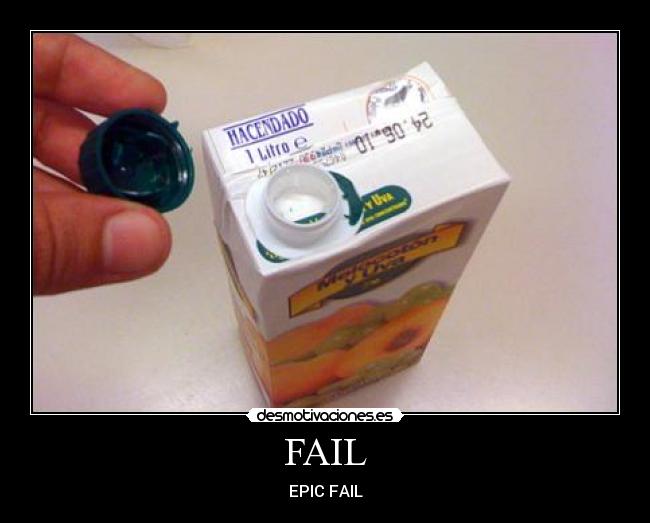 FAIL - EPIC FAIL