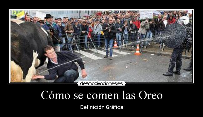 Cómo se comen las Oreo -
