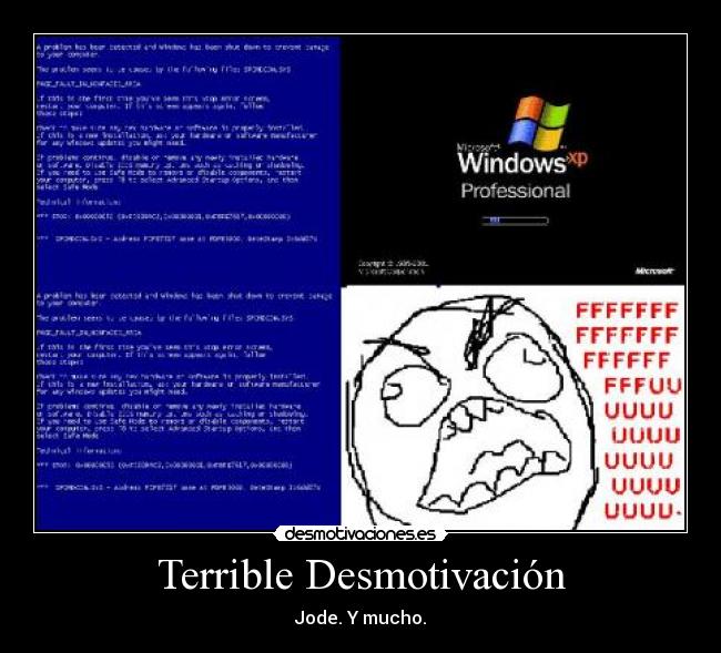 Terrible Desmotivación -
