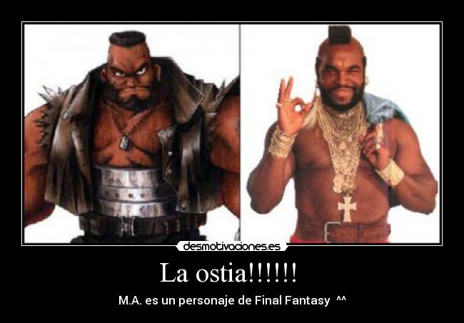 carteles ma final fantasy desmotivaciones