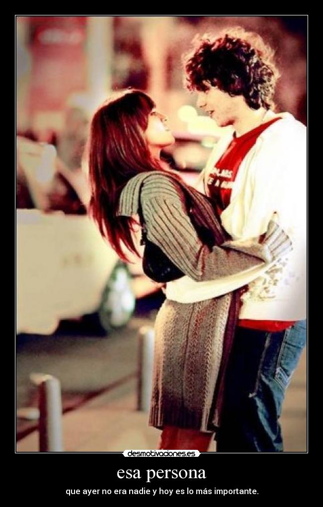 esa persona - 