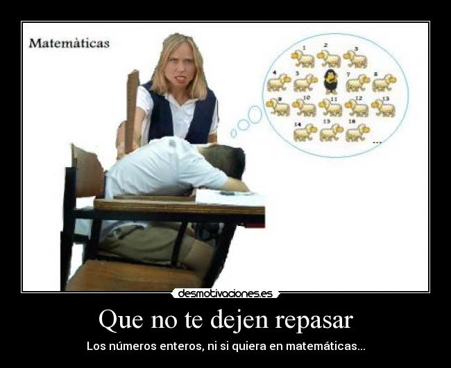 carteles dormir clase desmotivaciones