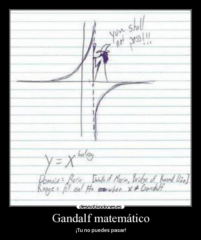 Gandalf matemático -