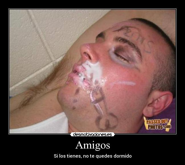 carteles amigos ekatiia fail friends amigos dormido desmotivaciones