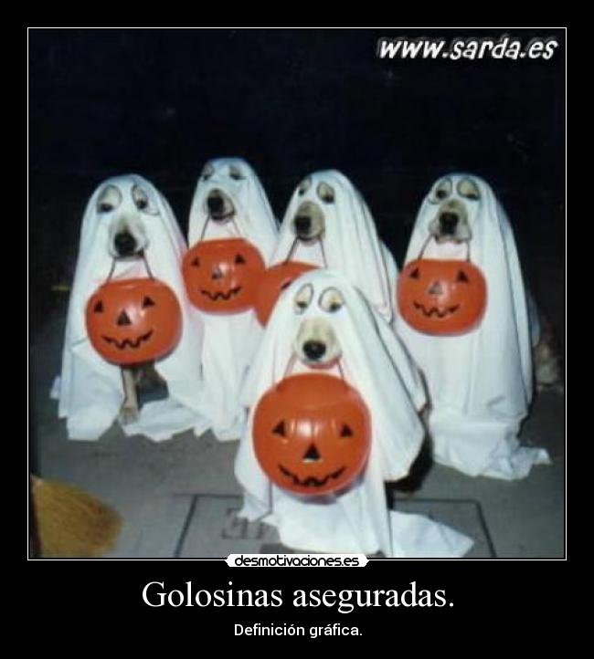 Golosinas aseguradas. - Definición gráfica.
