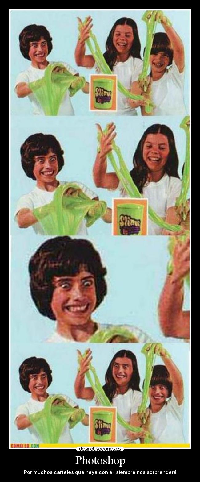 Photoshop - Por muchos carteles que haya con el, siempre nos sorprenderá