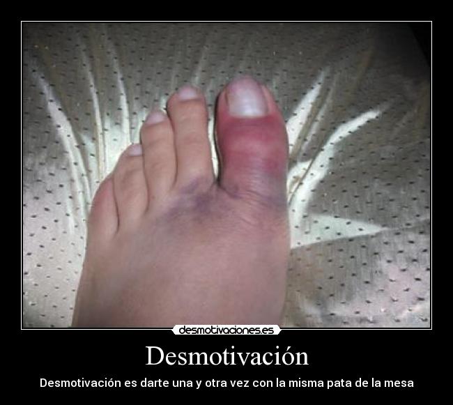Desmotivación -