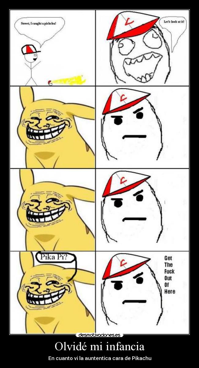 Olvidé mi infancia -