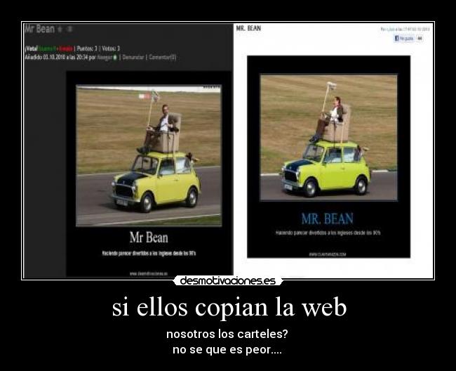 si ellos copian la web - 