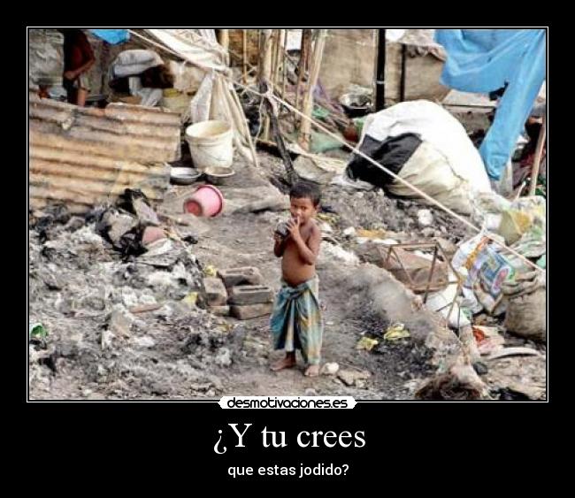 ¿Y tu crees -