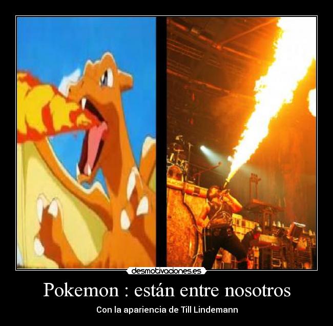 Pokemon : están entre nosotros - Con la apariencia de Till Lindemann