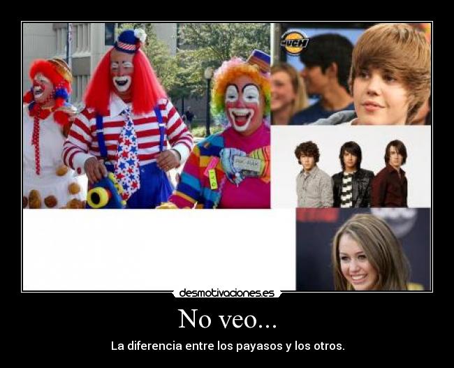 No veo... - 