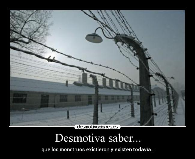 Desmotiva saber... -