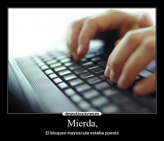 Mierda, - 