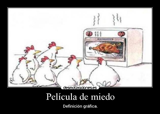 carteles miedo pelicula miedo definicion grafica desmotivaciones