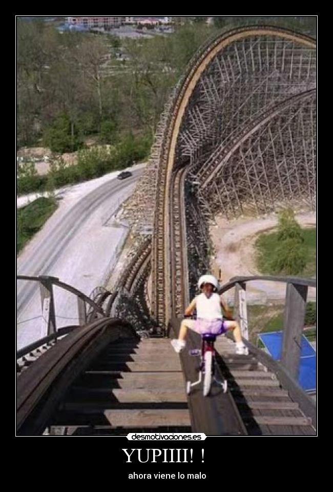 YUPIIII! !  - ahora viene lo malo