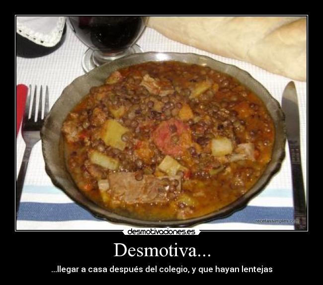 carteles comida desmotivaciones