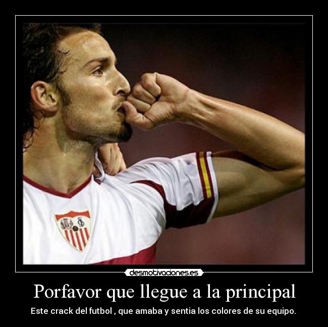 Porfavor que llegue a la principal -