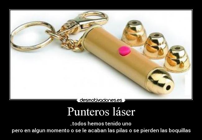 Punteros láser -