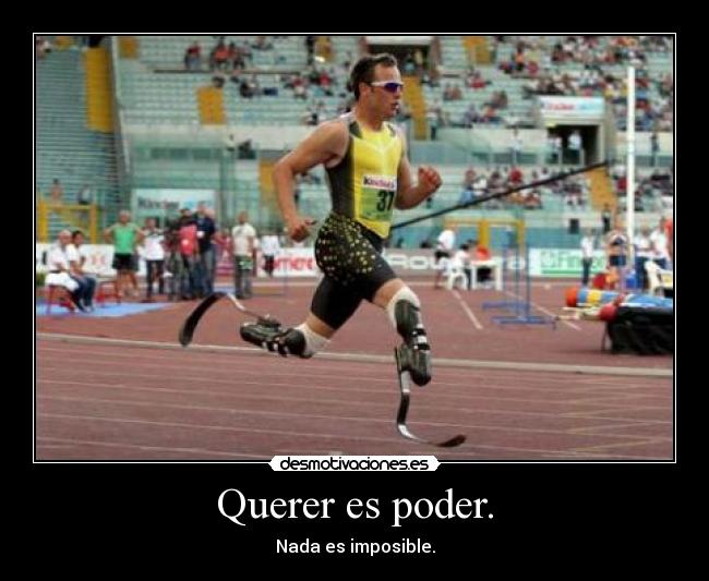 carteles querer poder nada imposible desmotivaciones