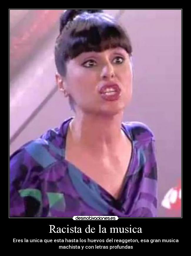 Racista de la musica -