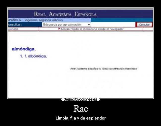 Rae - Limpia, fija y da esplendor