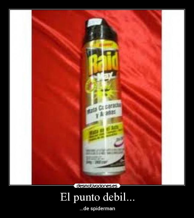 El punto debil... - 