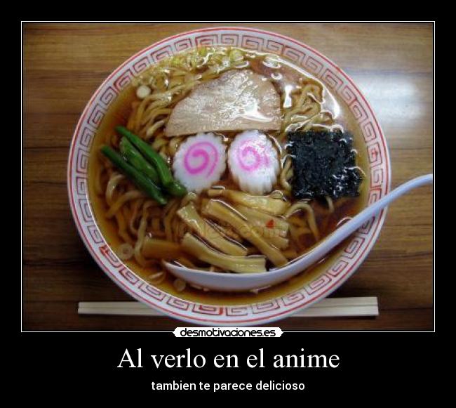 Al verlo en el anime -