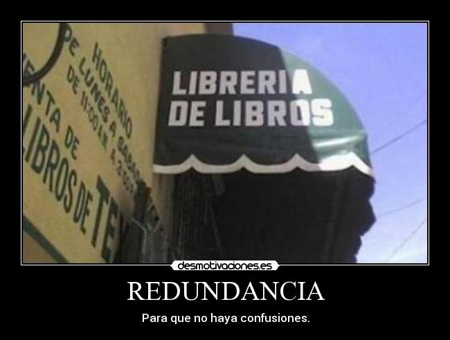 REDUNDANCIA - 