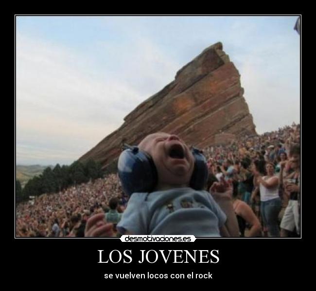 LOS JOVENES - se vuelven locos con el rock