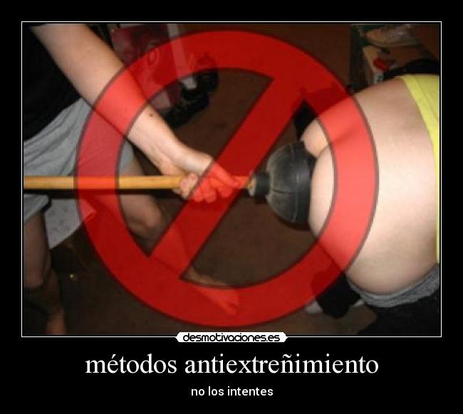 métodos antiextreñimiento - no los intentes