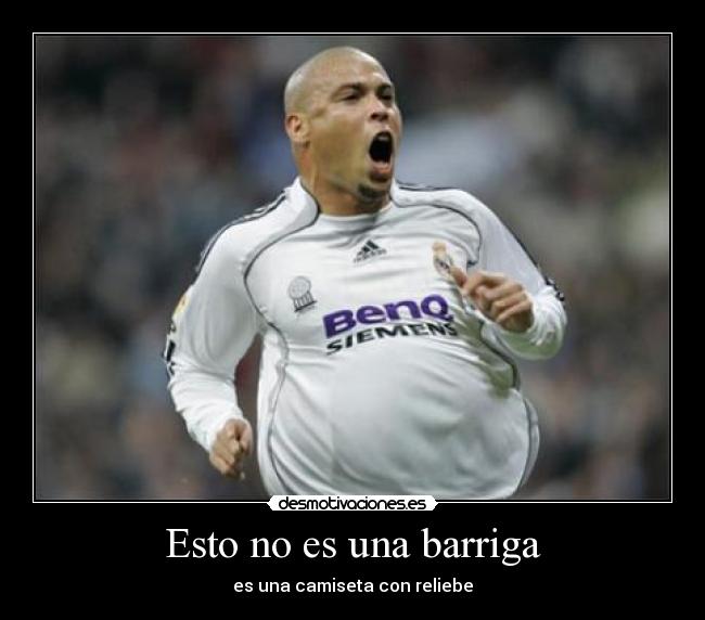 Esto no es una barriga -