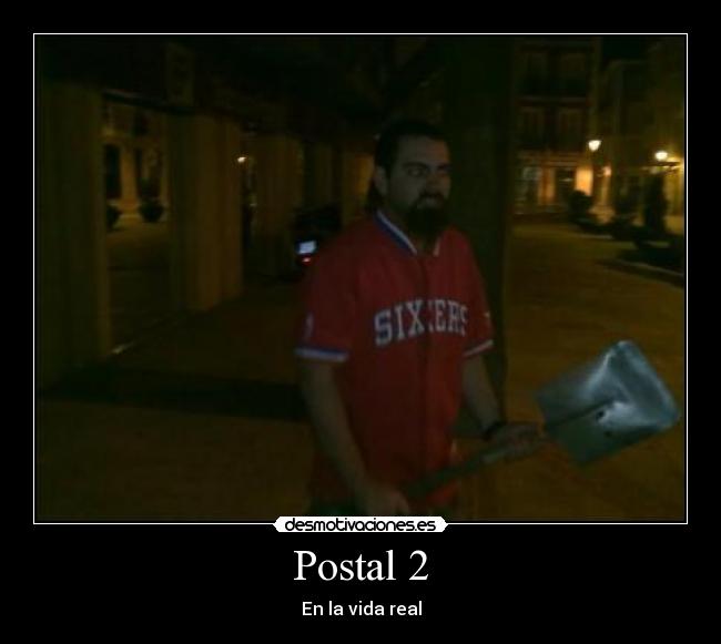 carteles rotten postal juegos pala arma desmotivaciones