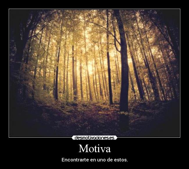 Motiva - Encontrarte en uno de estos.