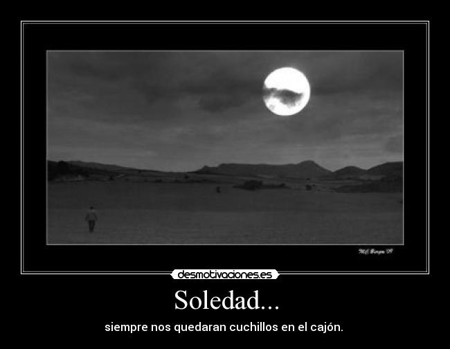 Soledad... - 