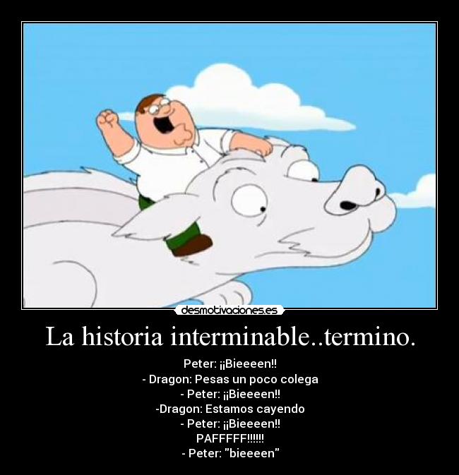 La historia interminable..termino. -